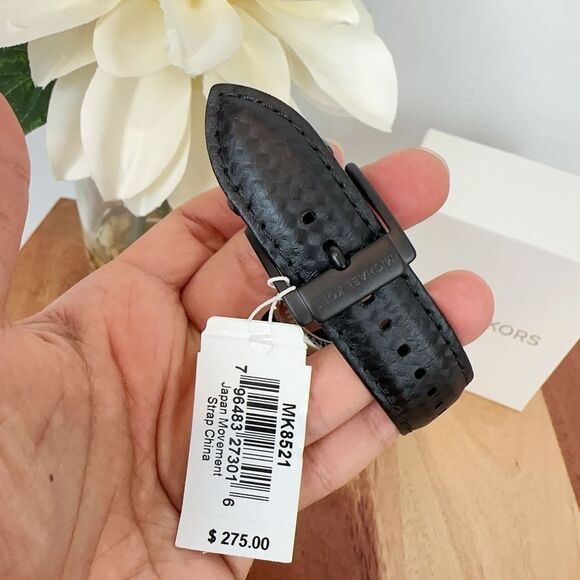 NWT Michael Kors Ryker Chronograph Black‎ Dial Men's Watch - Picture 4 of 6